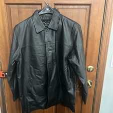 giacca pelle airborne uomo