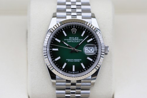 Rolex 126234 verde ombreggiato