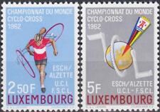 Lussemburgo 1962 Campionati di ciclocross,ciclismo,bici,sport set 2v MNH