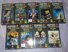 VHS Lotto Japan animation  cartoni animati De agostini 9 pezzi Anime no manga