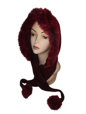 SCIARPA CON CAPPUCCIO E PON