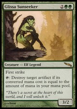 MTG GLISSA SUNSEEKER PLAYED - GLISSA SUNSEEKER - MRD - MAGIC