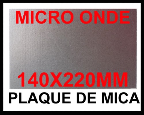 Plaque mica 140x220 - plaque, mm