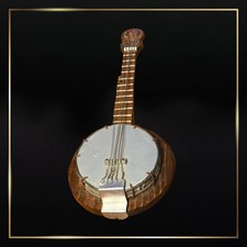 Replica ukulele banjo in legno