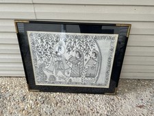 Quadro arte popolare Mithilia