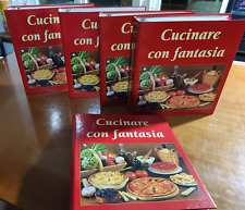 Cucinare con fantasia 5 raccoglitori ad anelli con schede - 10 argomenti (1998)
