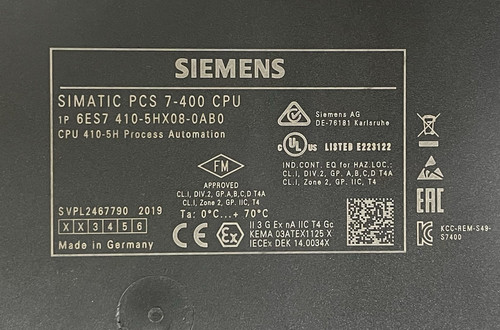 Siemens 6es7410 5hx08 0ab0 - siemens, 6es7410-5hx08-0ab0