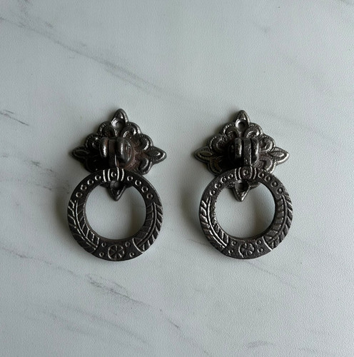 Anello goccia vintage in - a,
