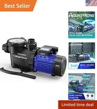 Potente Pompa per Piscina 1HP