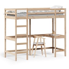 vidaXL Letto Soppalco con