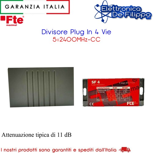 Divisore plug vie - plug, 4