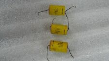 QUAD II THREE CAPACITORS 0,1 UF 630 VOLTS FOR  QUAD II AMPLIFIER 
