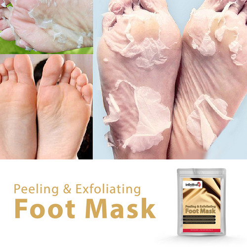 Maschera calza piedi peeling - calza,