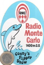 autocollant. RADIO MONTE