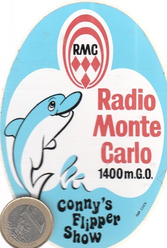 Autocollant radio monte - autocollant.,