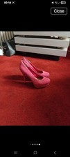Scarpe donna rosa tacco alto