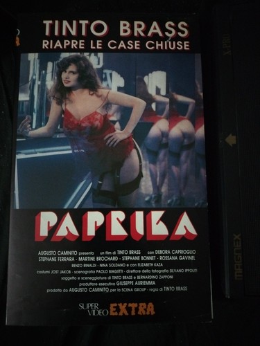Paprika vhs tinto brass - vhs, debora