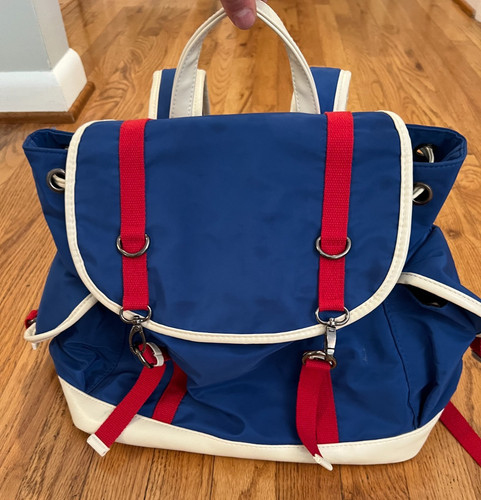 Carpisa zaino blu bianco rosso - zaino,