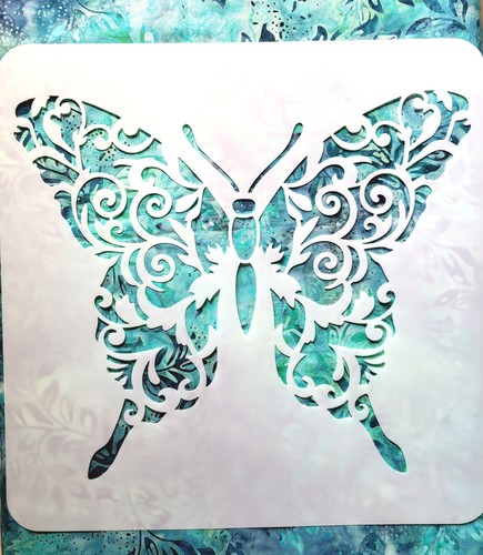 Grande stencil farfalla - , per