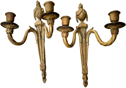 Antica coppia applique - coppia, da