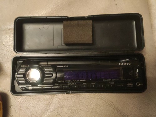 Sony cdx gt500ui faceplate - sony,