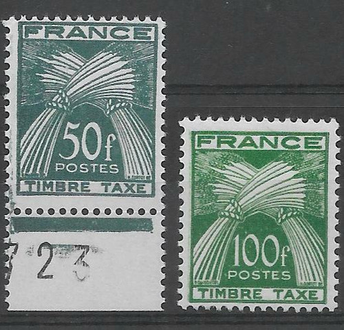 Francia 1946 50f - 1946-53., 100f