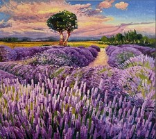 Athos Faccincani  - Contemplare il Divenire Della Luce - Olio su Tela 80 x 90 cm