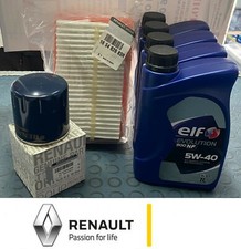 KIT TAGLIANDO SMART 453 E RENAULT TWINGO 1.0 Benzina Dal 2014  4 LITRI ELF 5W40