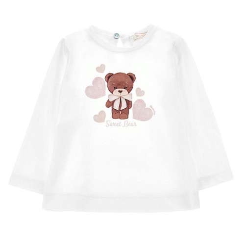 Monnalisa shirt panna - t-shirt,