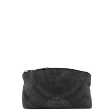 Pochette Donna Gattinoni Planetarium a mano tessuto borsetta Nero borsello M