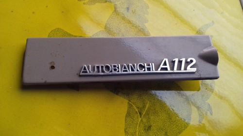 Autobianchi 112 mostrina - autobianchi,