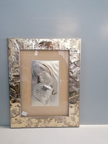 Quadro sacro argento - in,
