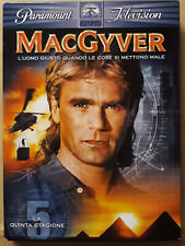DVD  MACGYVER Stagione 5 Quinta - 6 dischi - Paramount Television