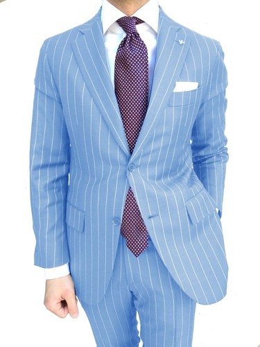 Abito uomo sartoriale celeste - sartoriale,