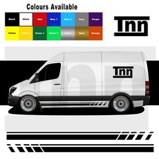 Per Mercedes Sprinter Camper Van Camper Adesivi Laterali Strisce Grafiche Decalcomanie