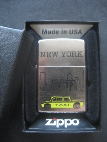 Accendino zippo new york taxi - accendino,