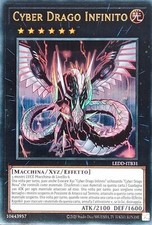 Cyber Drago Infinito - Ultra Rara I Deck Drago Leggendario LEDD-ITB31 Ita Nuovo