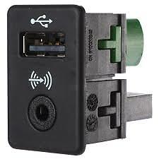 1215	Switch USB AUX per Wv Polo, Touran NAV231/268MF RCD510 RCD310