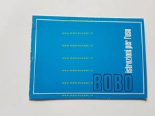 Benelli 50 Bobo manuale uso