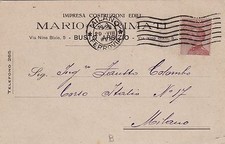 # BUSTO ARSIZIO: testatina- MARIO CARIMATI- Costruzioni edili