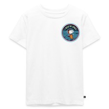 Maglietta Peanuts Snoopy I Need My Space frase bambini premium biologica