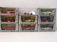 Lotto 9 Modellini Model Box Ferrari P2 250 LM Ford GT Jaguar E Scala 1/43-P35