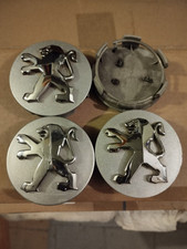 Tappi Coprimozzo Originali Logo Peugeot