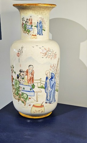 Grande vaso porcellana cinese