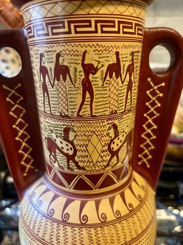 Grande vaso anfora greca - , 14"