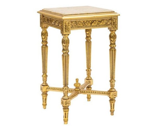 Tavolino stile impero legno - tavolino,