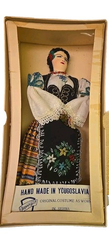 Bambola jugoslavia vintage - bambola,
