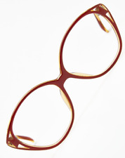 SAPHIRA 4166 57 rosso montatura oversized farfalla occhiali vintage 80s👓Donna