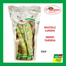 SEMI DI FAVA VARIETA "SBERLA" F.LLI ZAGARIA SEMENTI 5 KG BACCELLI LUNGHI FAVE