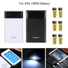 4/6 * 18650 3,7 V ricaricabile